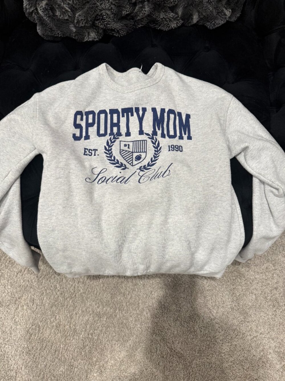 Sporty Mom Social Club Crew Sweatshirt